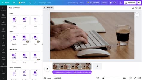 canva video editor